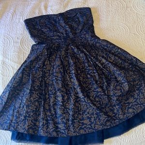 Delicia Heart Top Strapless Mini Dress Made In India